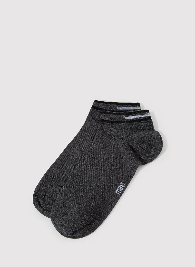MAVI Anthracite Ankle Socks